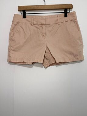 Loft Pink Cotton Shorts Size 4